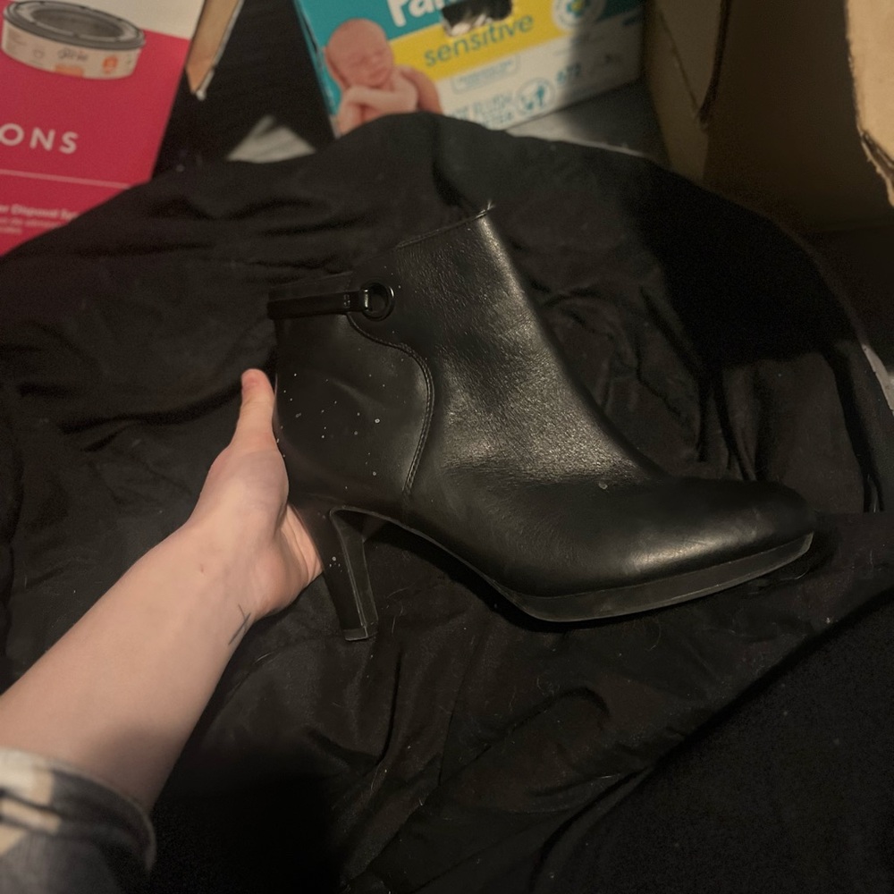 Elegant Black Ankle Boots